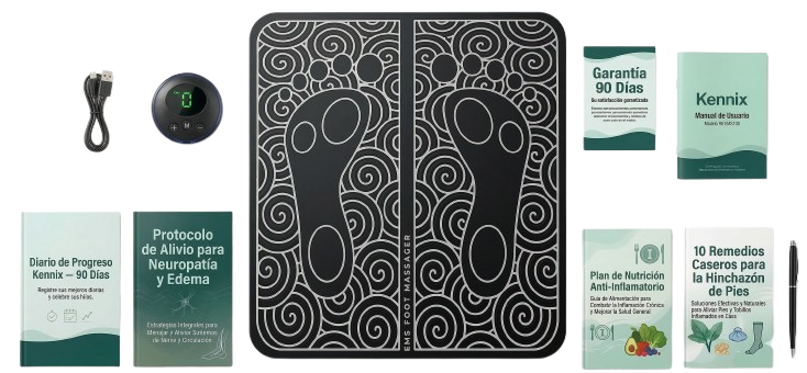 Kennix™ Masajeador EMS para Edema, Pie Equino y Neuropatía